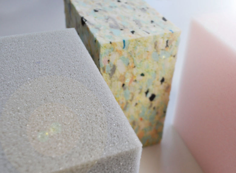 open-cell polyurethane foam