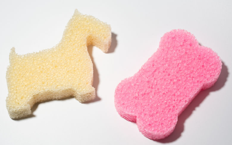 Open cell foams for bath sponges