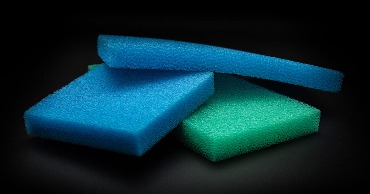 Filtration Foams for Aquatic Filters Zouch Converters