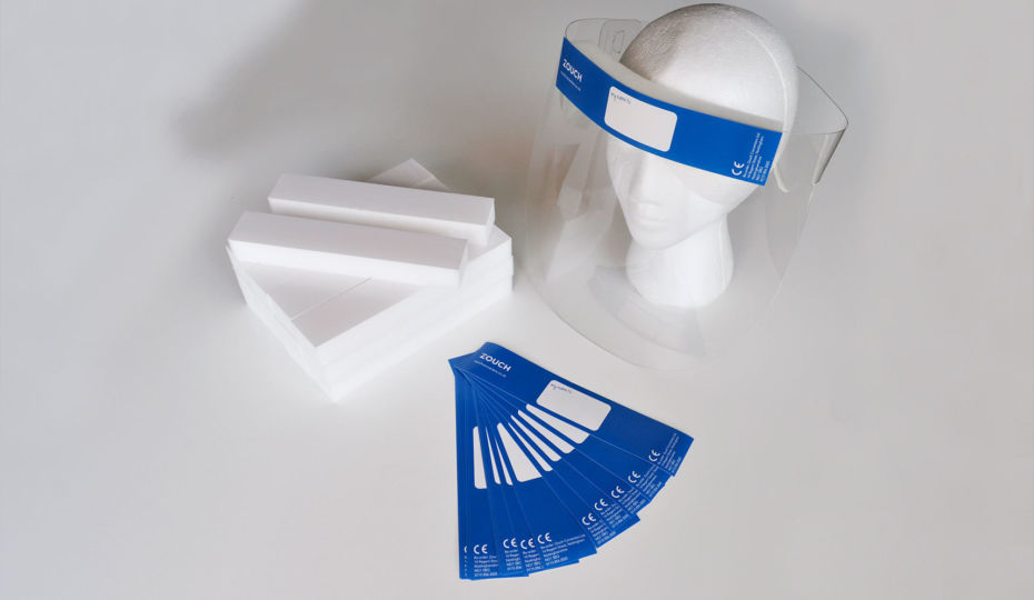 Face Shield Reusable Kit UK